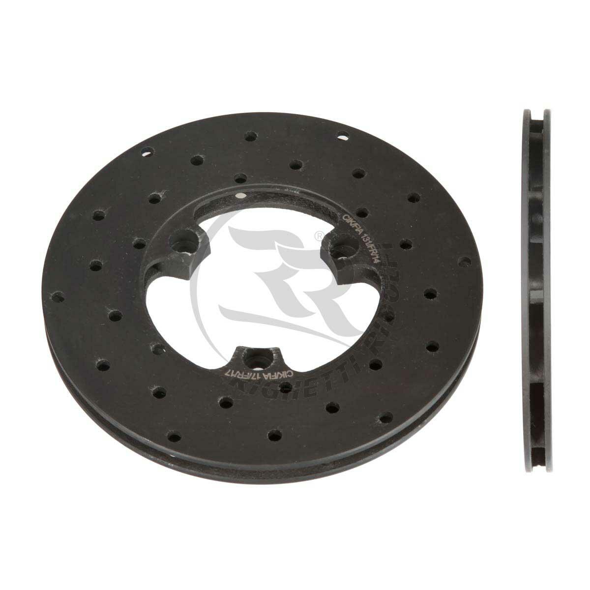 Front Right Brake Disk 160mm x 12mm Drilled